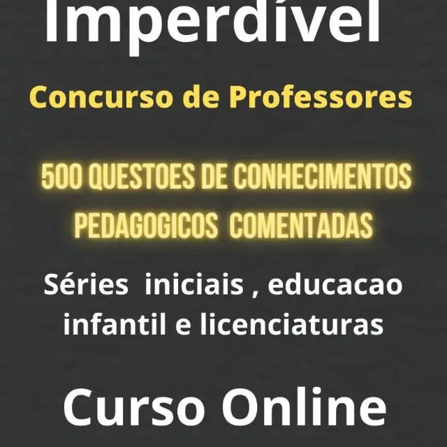 Específico de professor