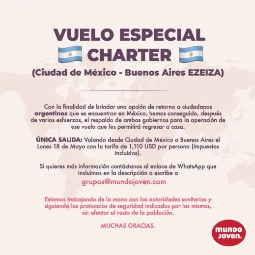 México a Argentina