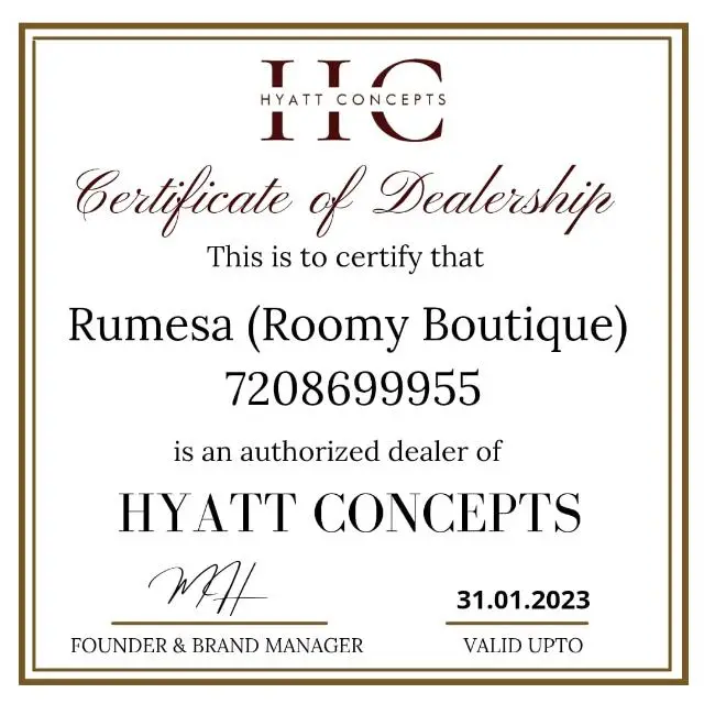 Hayatt concepts/ MEERA'S